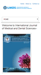 Mobile Screenshot of ijmds.org